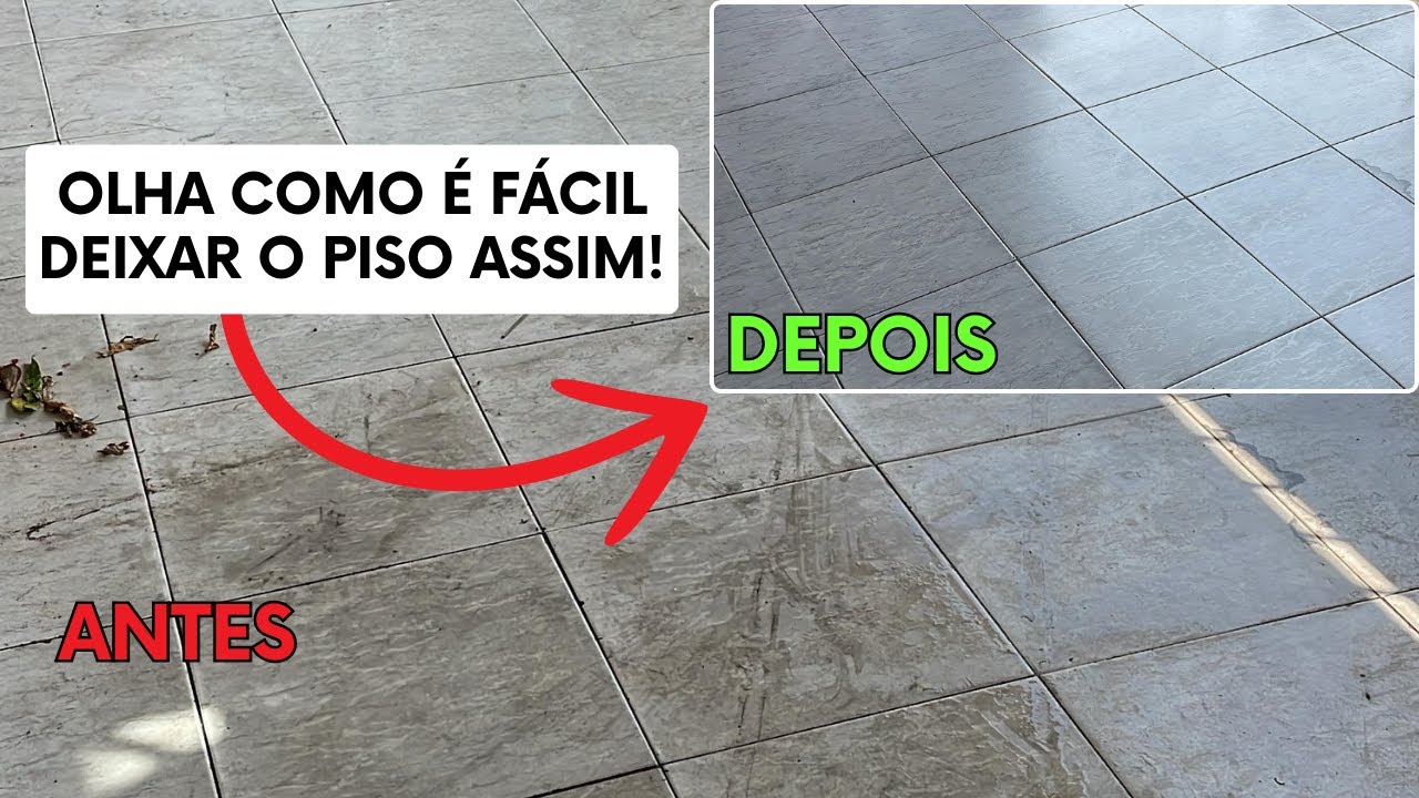 CERÂMICA BRANCA - Como RESTAURAR Piso DANIFICADO por ataque químico