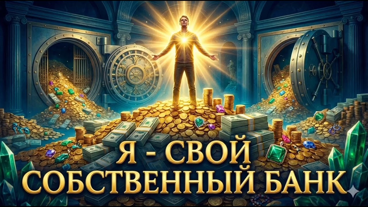 💰🏦 САБЛИМИНАЛ: «Я — СОБСТВЕННЫЙ БАНК» 🏦💰 Скрытые позитивные аффирмации 