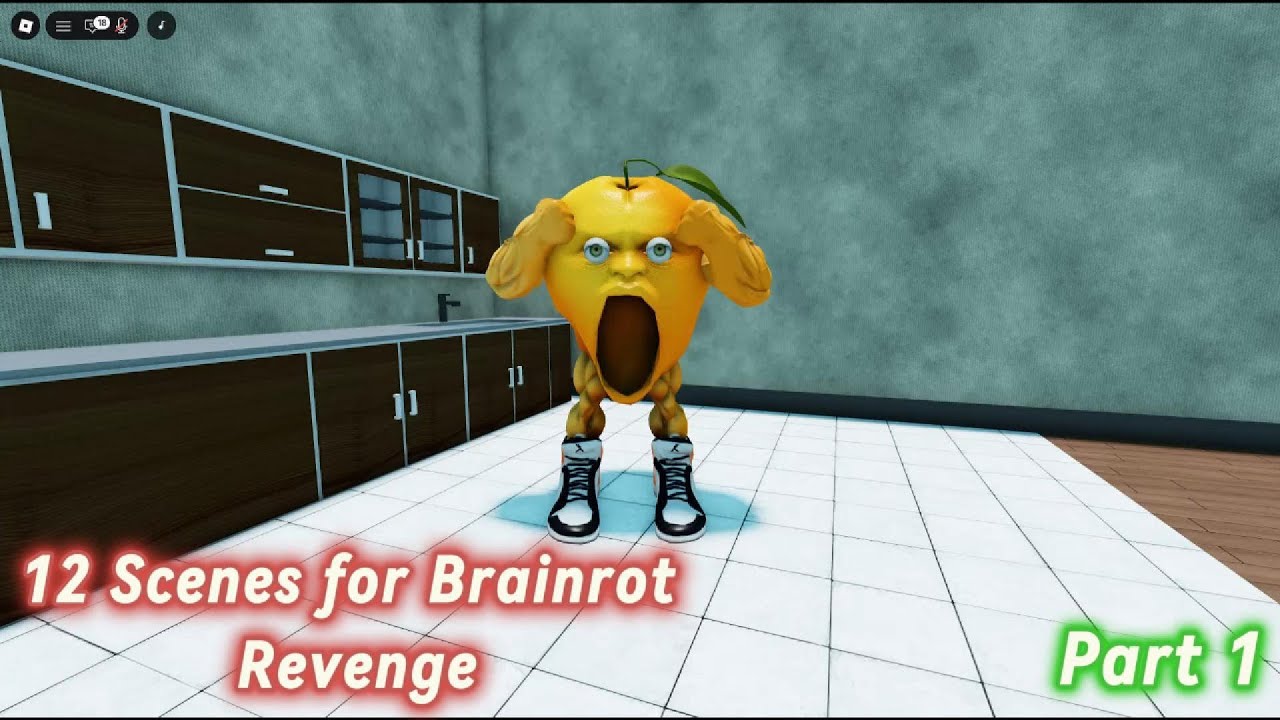 12 Ways to Create a Brainrot  Revenge Scene Roblox( Udin Din Din Dun and ballerina cappuccina)