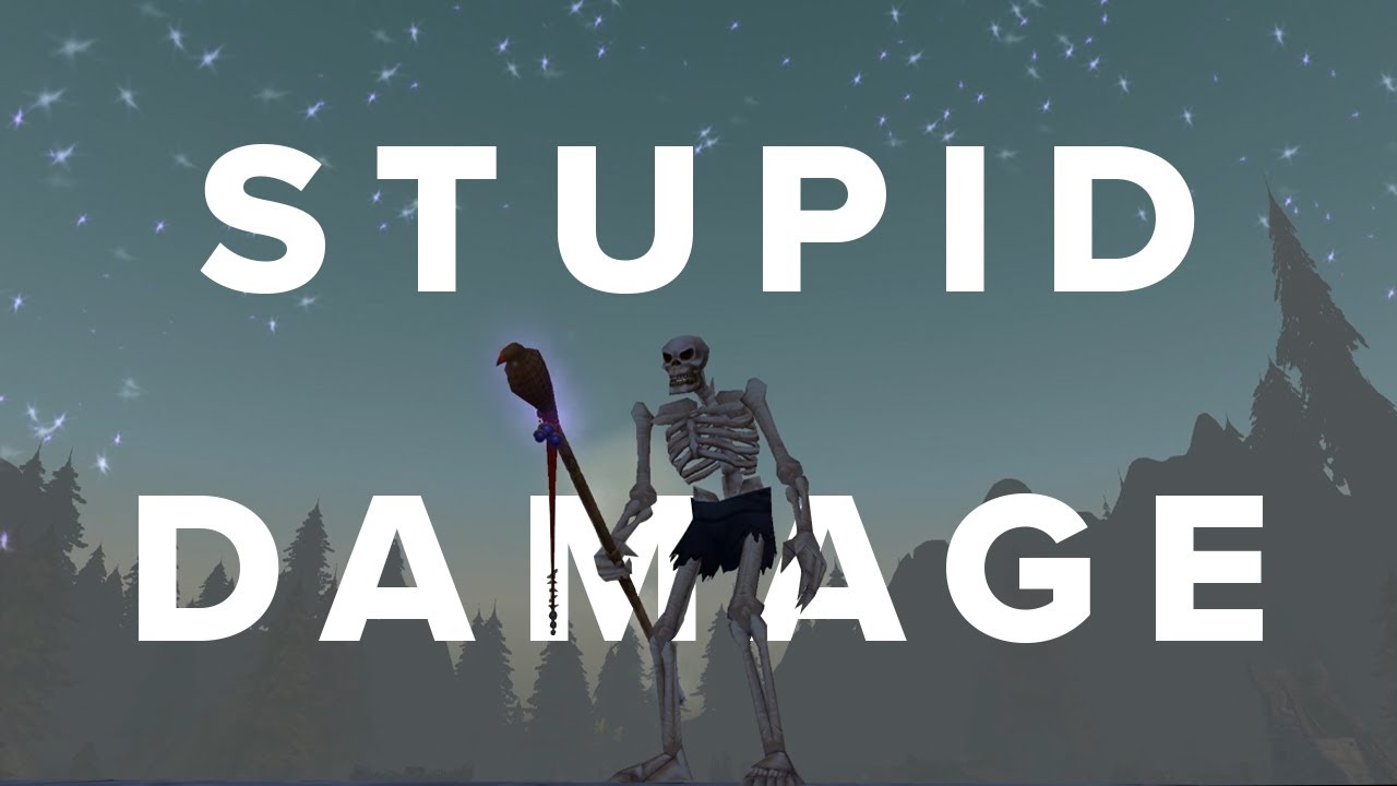 Stupid Damage - POM Pyro Mage PvP - WoW Classic - Undead Fire Mage