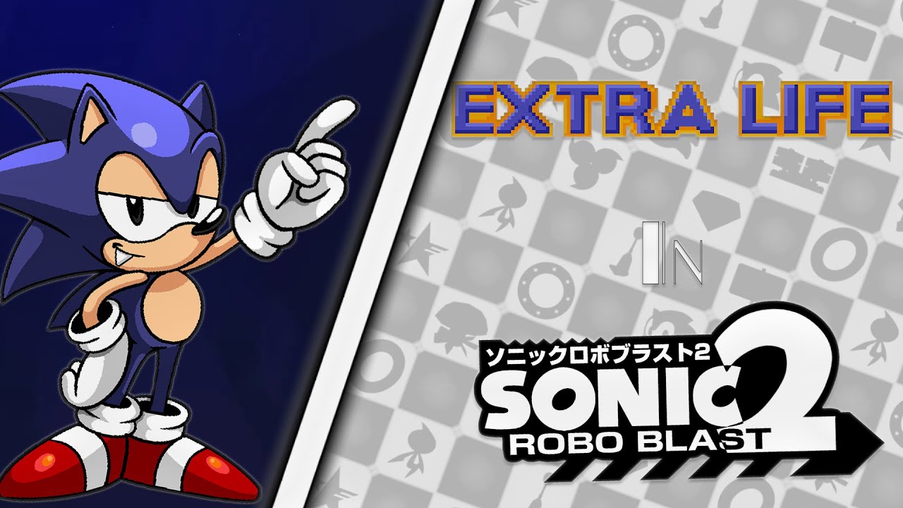 Extra Life Sonic in Sonic Robo Blast 2