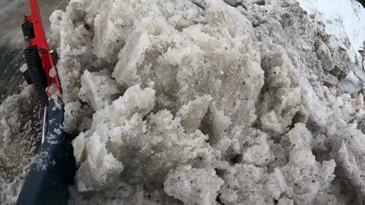 Slushtillverkning! Isrivning & moddröjning med Siljum multiskopa