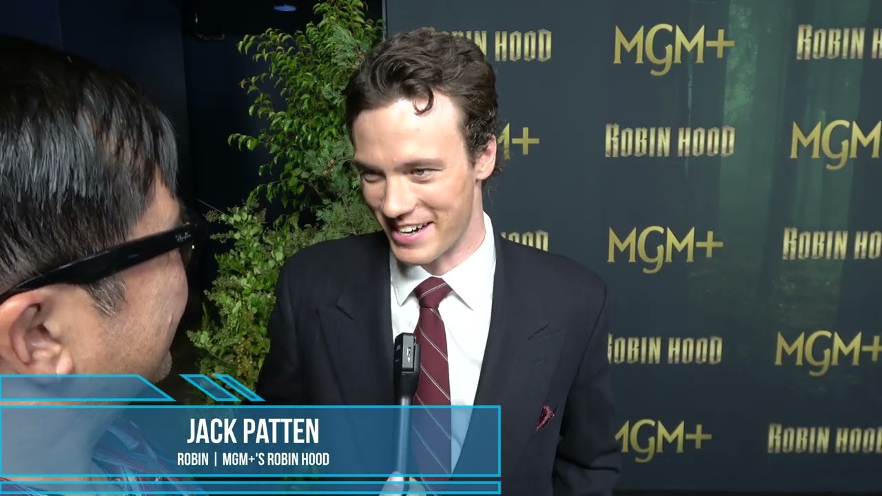 Интервью с Джеком Паттеном на премьере фильма &laquo;Робин Гуд&raquo; на MGM+