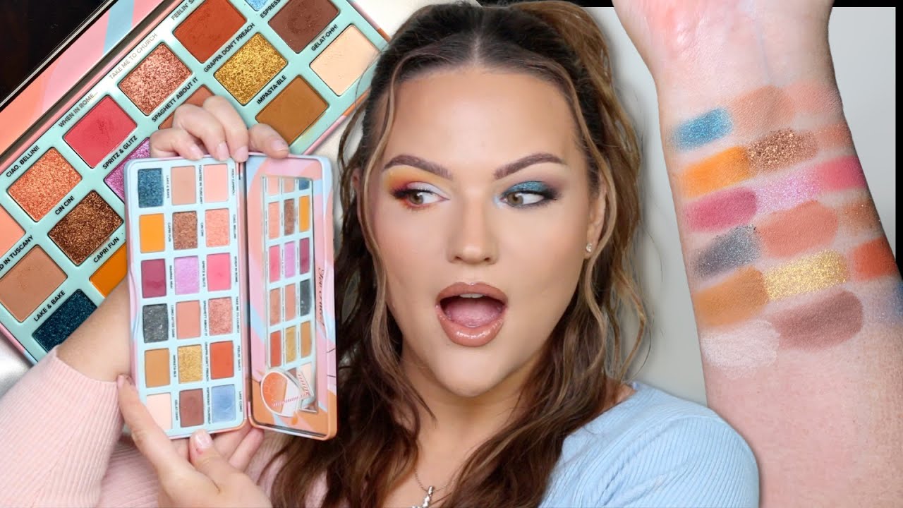 NEW TOO FACED ITALIAN SPRITZ EYESHADOW PALETTE! 🍹