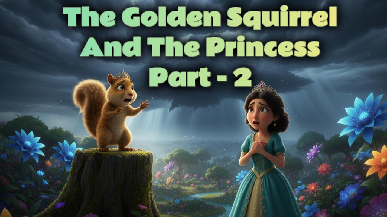 The Golden Squirrel and the Princess – Part 2 | ID MORAL STORY | English Stories | Kids Stories