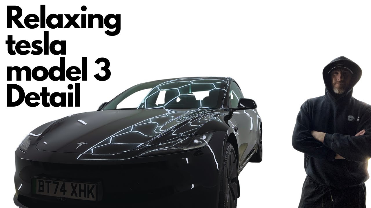 Relaxing Tesla Model 3 Detail