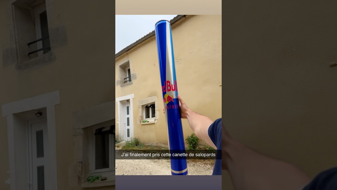 C&rsquo;est quoi cette salopard de canette ? #redbull ￼