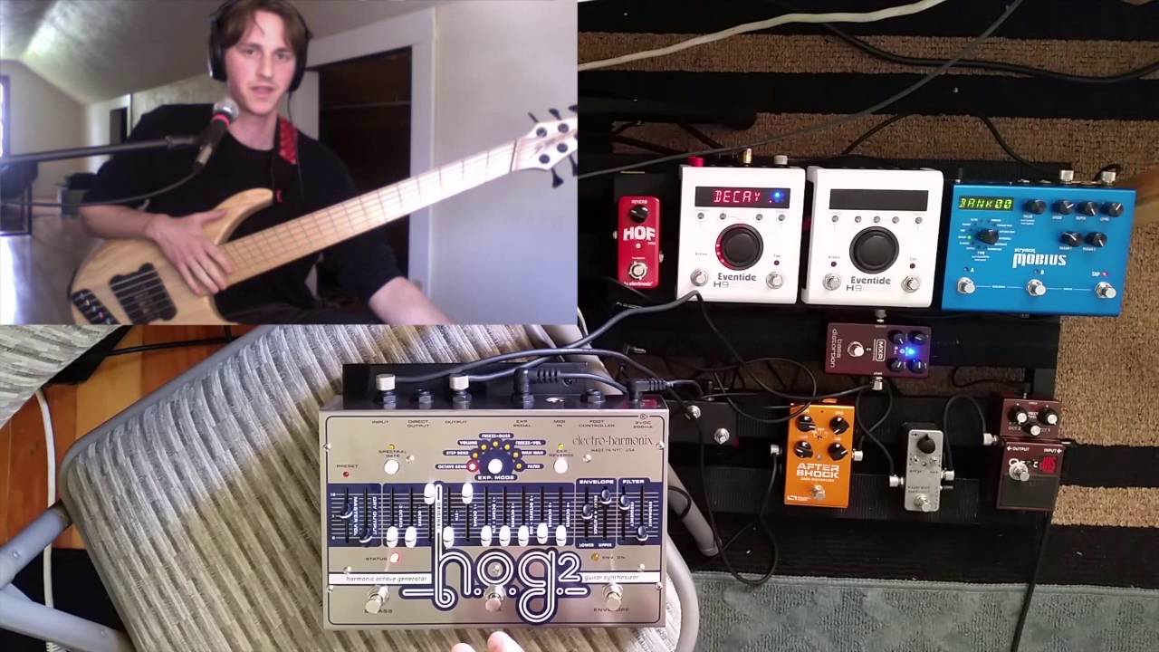 Electro Harmonix Hog 2 Demo (Bass effects review)