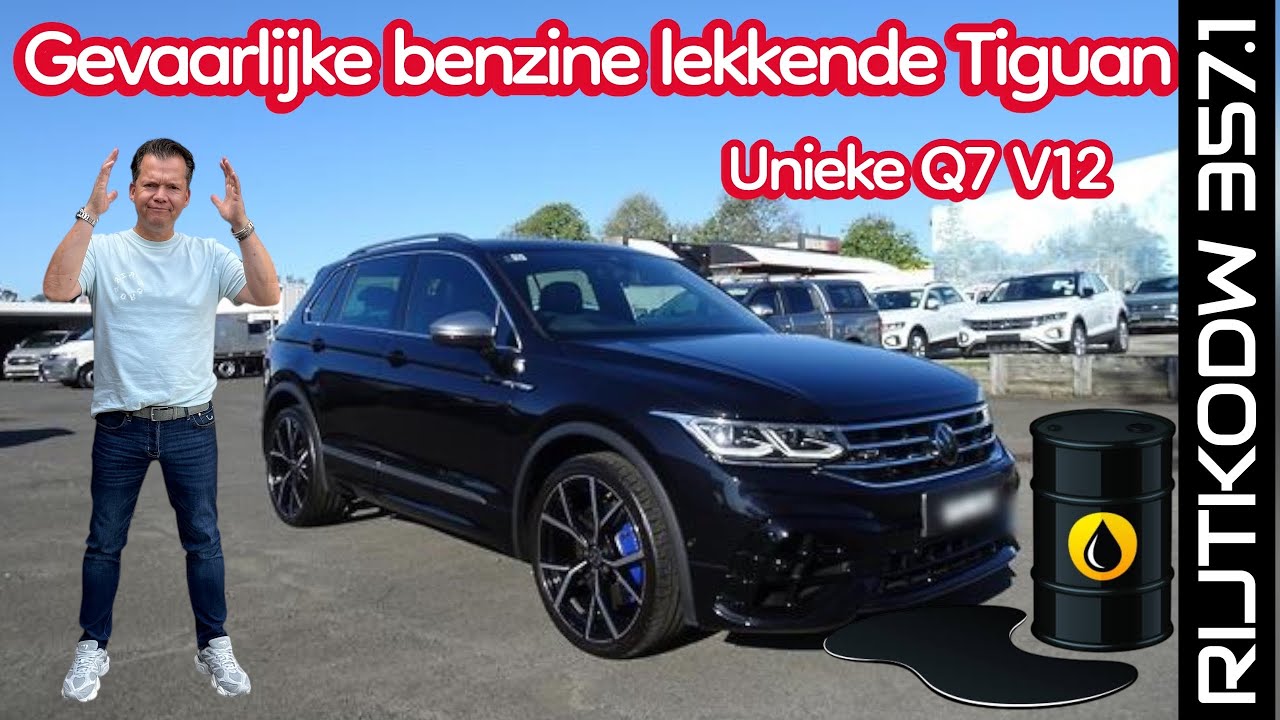 Levensgevaarlijke Tiguan | Audi Q7 V12 Quattro | Knallen met fluitende RS3 | Serieus onderhoud SQ5 