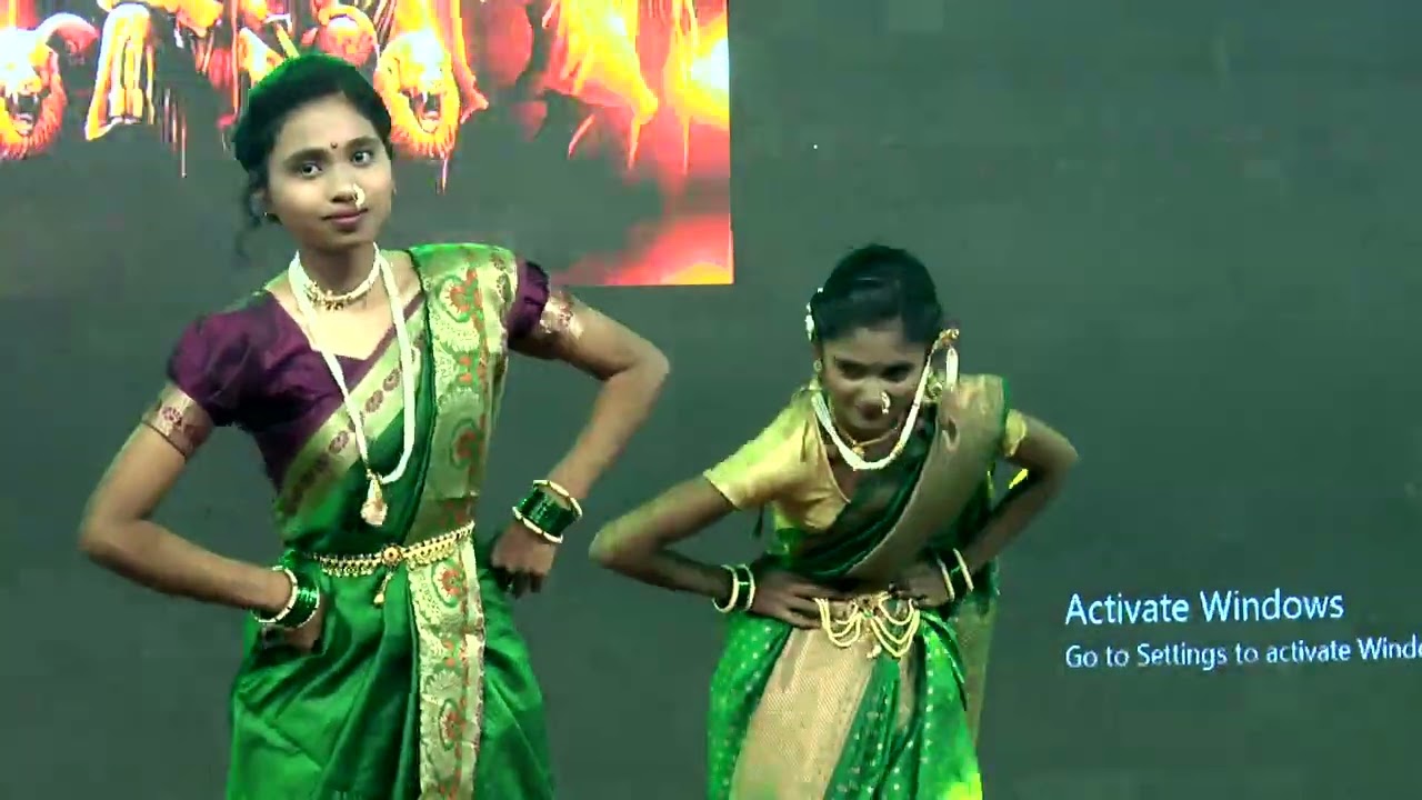 Aale Marathe 7B class NEMS School Annual Function 2025 Dance