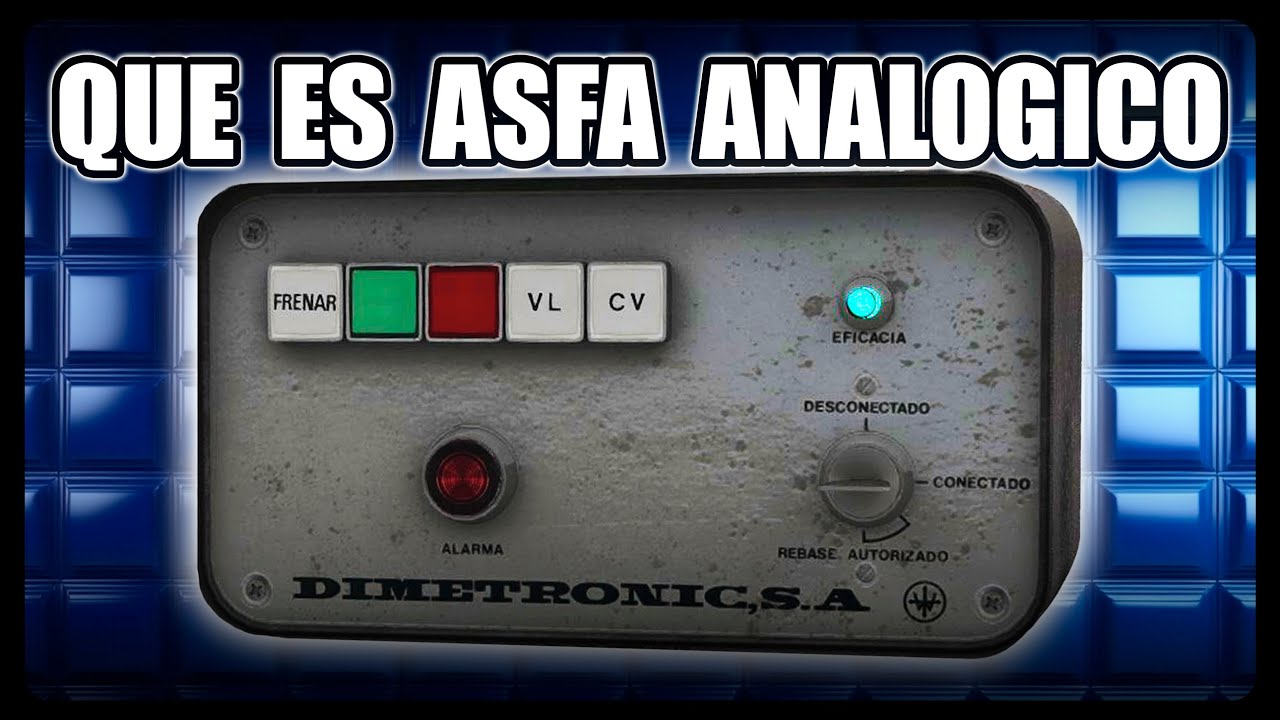 QUE ES EL ASFA ANALÓGICO | Train Simulator Classic | Gameplay Español