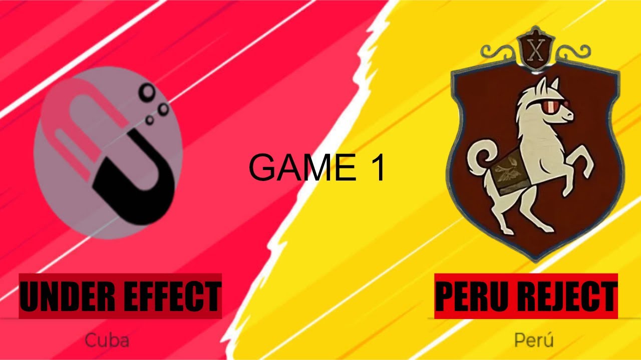 Peru Reject против Under Effect - Игра 1 - CCT Сезон 2: Южная Америка, Серия 2 - Призовой фонд 20...