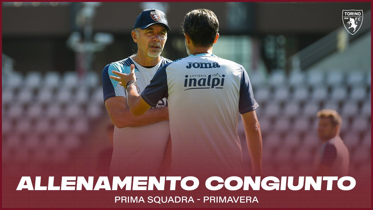ALLENAMENTO CONGIUNTO CON LA PRIMAVERA | 5 AGOSTO 🤝
