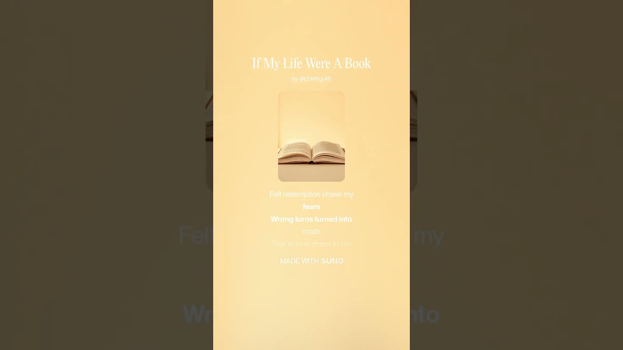 If My Life Were A Book
