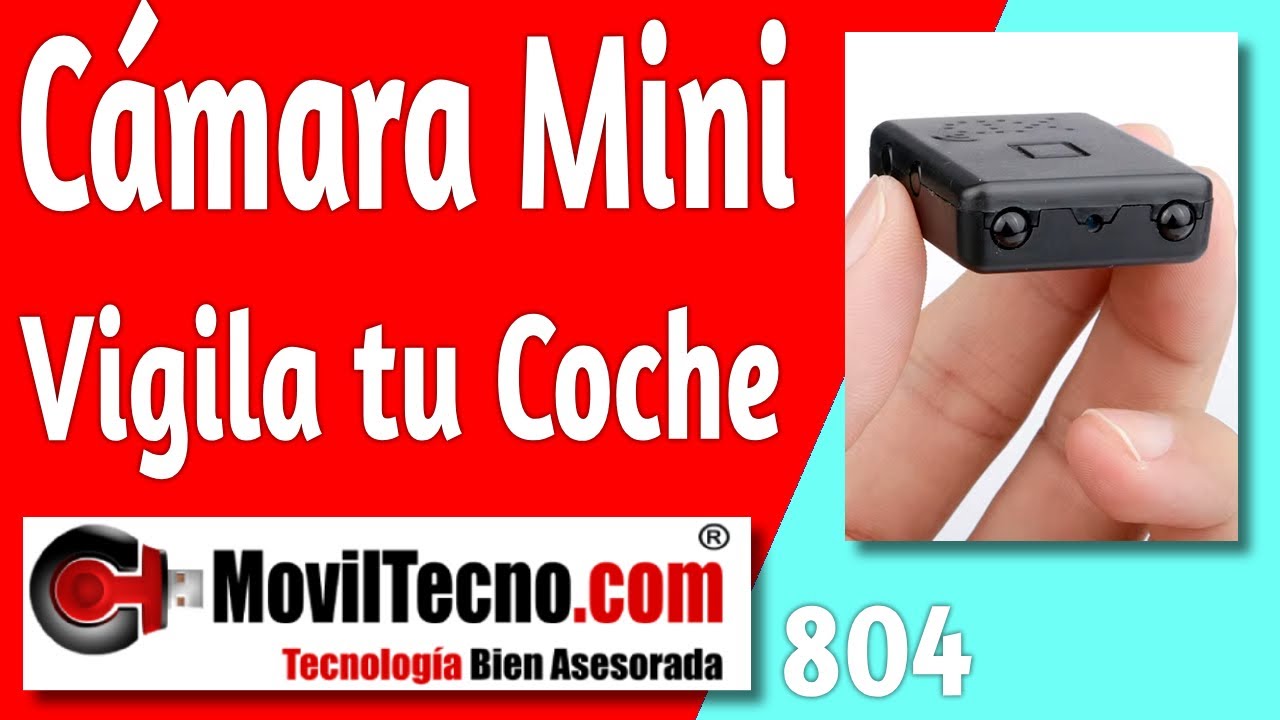 ✅ Cámara Ver Quien RAYA mi COCHE  【🔴 MovilTecno 804】
