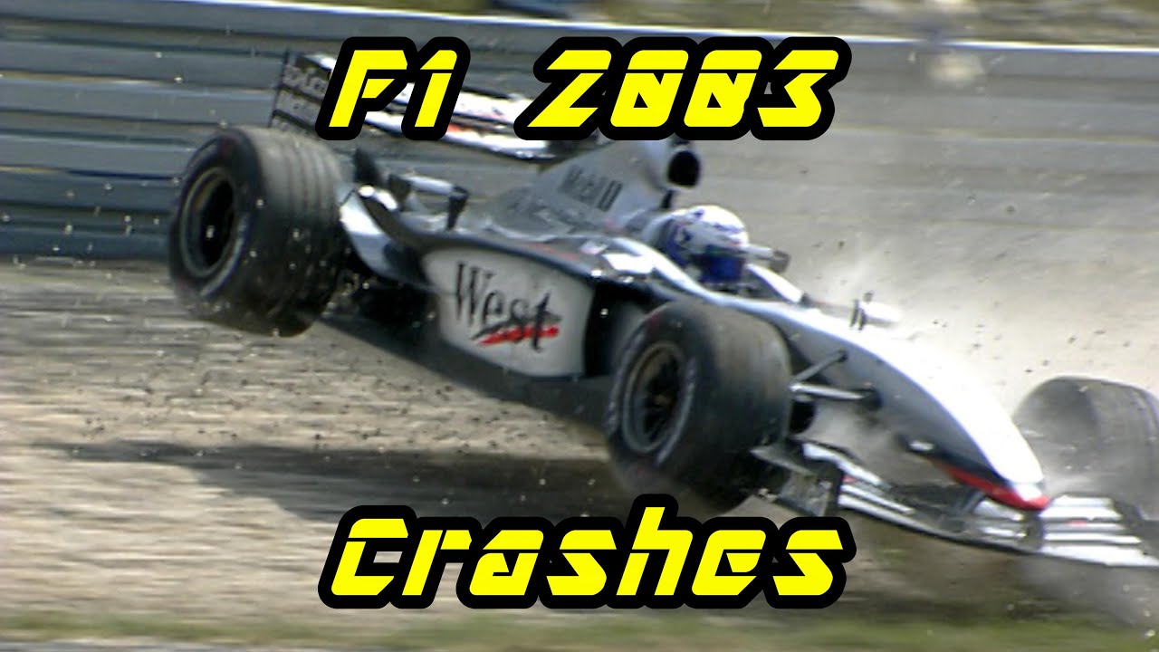 F1 2003 Crashes