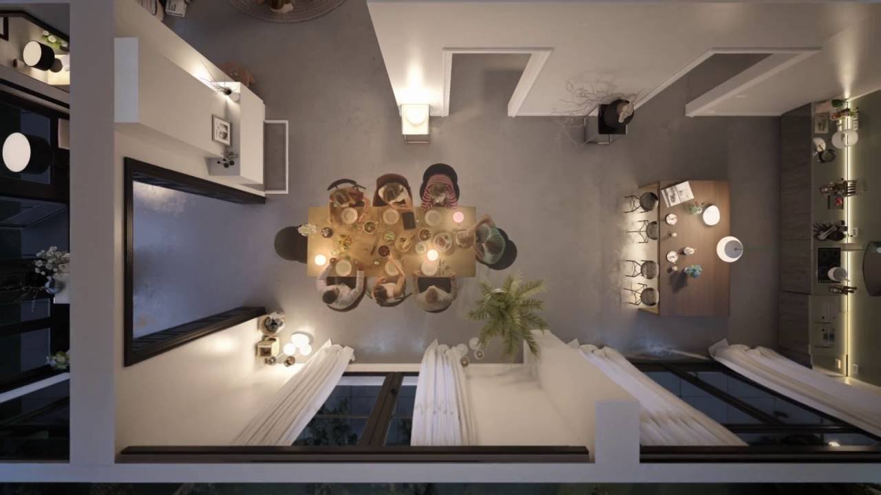 Philips Hue - Turn on living