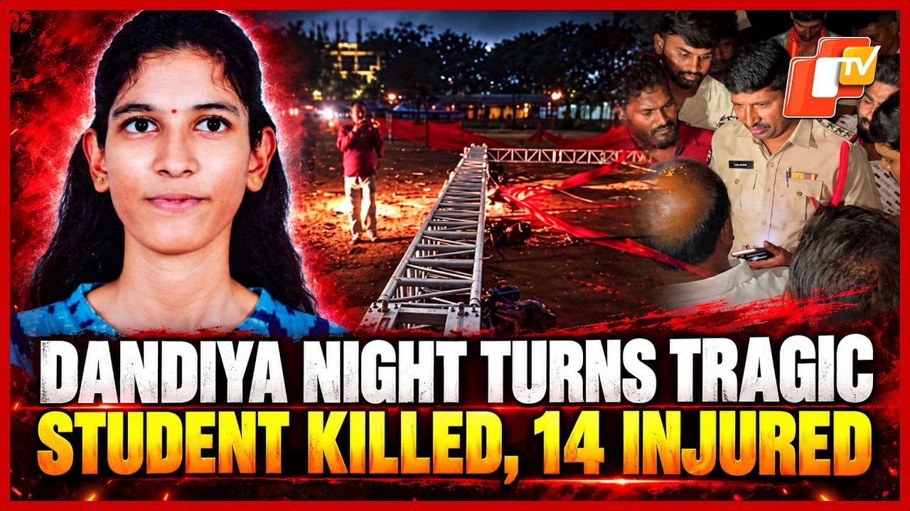 Hyderabad College Dandiya Event Tragedy: Student Killed, 14 Injured As Lighting Pole Collapses | OTV