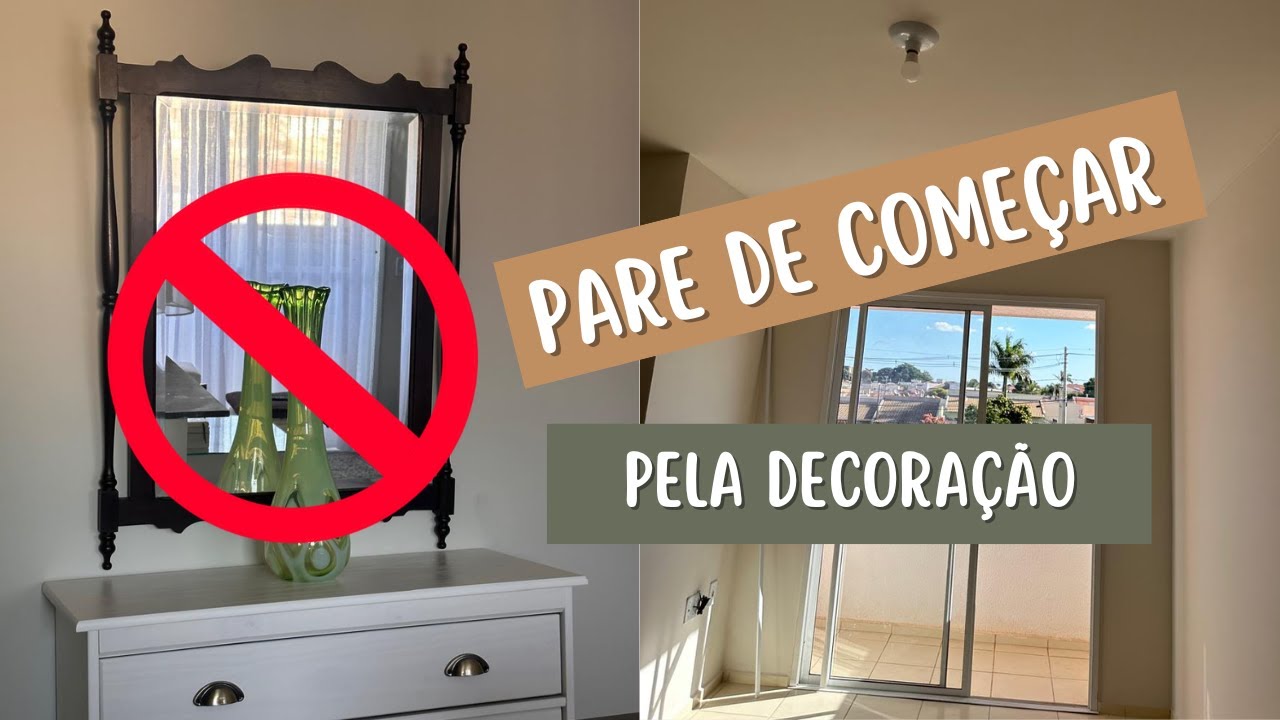 Antes da estética, a casa precisa funcionar!