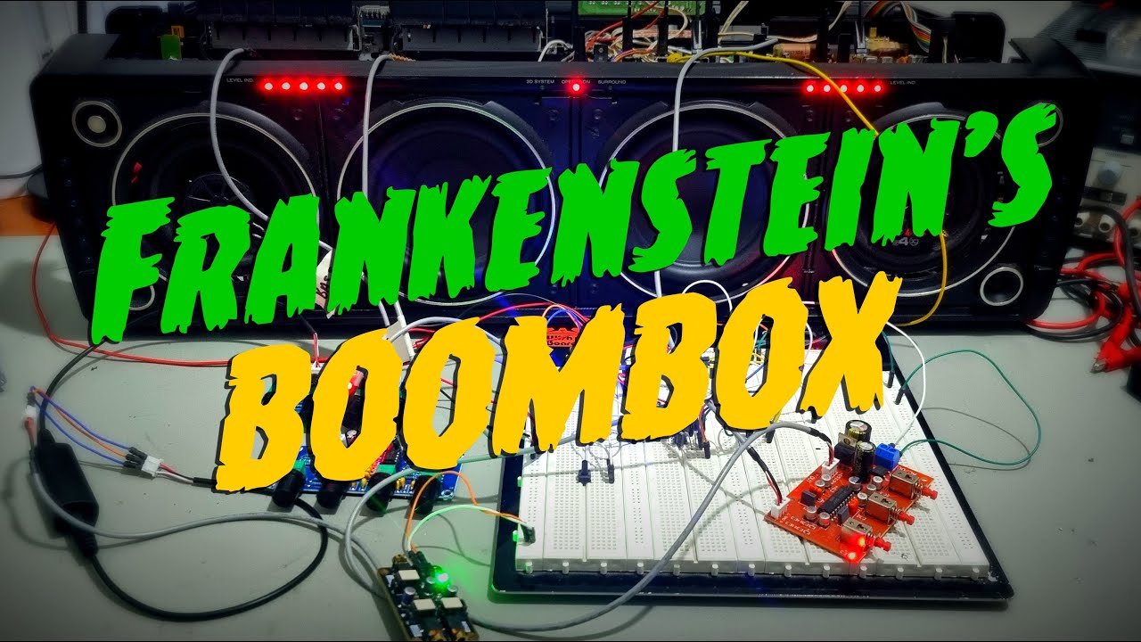 1980s Boombox - UPGRADED!