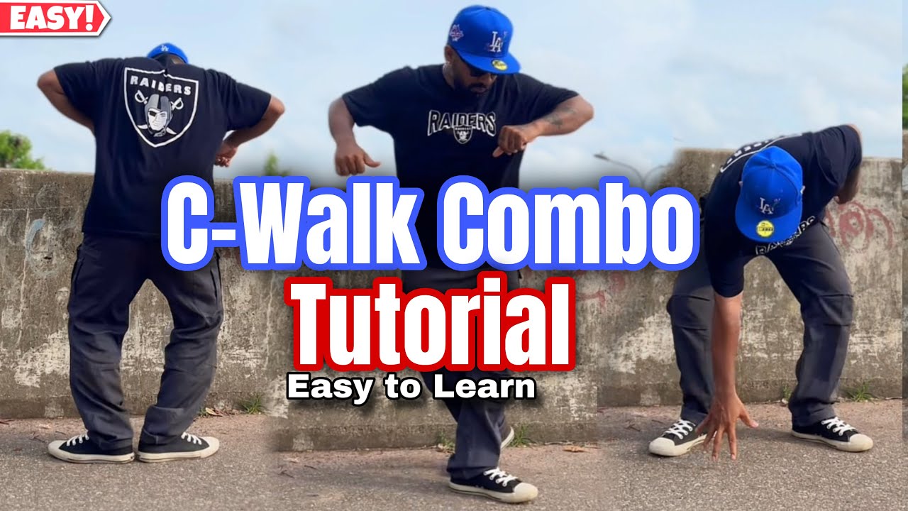 C- Walk Tutorial for Beginners | How to Crip walk?