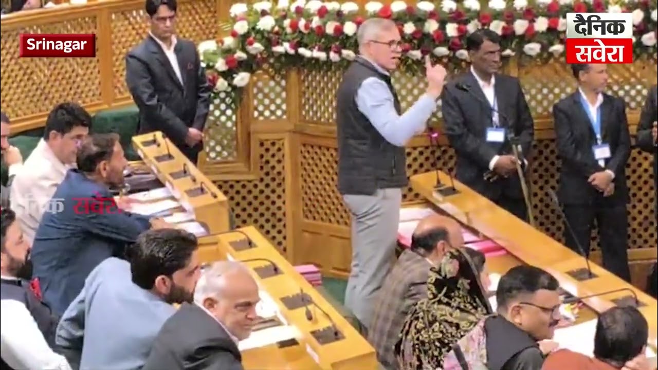 CM Omar Abdullah Rejects Waheed Para&rsquo;s Bill on State Land Rights, Sparks Heated Exchange in Assembly