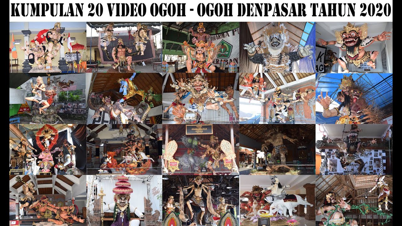 20 Video Ogoh Ogoh 2020 Bali Terpopuler Tahun 2020
