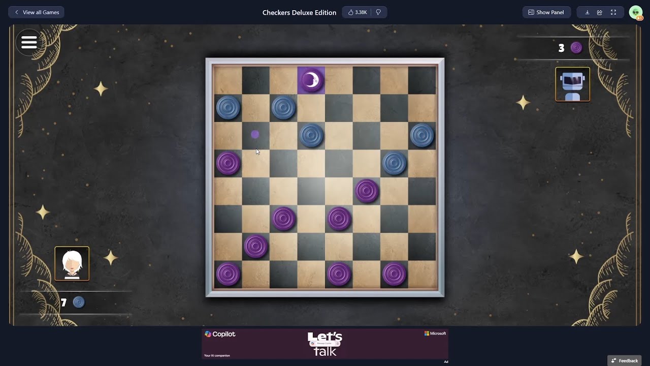 Checkers Deluxe Edition - MSN Games [GamesPlayingNow]