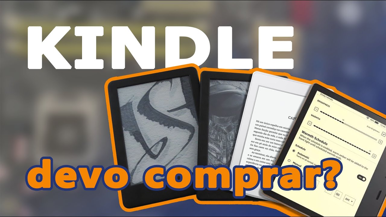 Assista antes de comprar um KINDLE! Análise completa e comparações.