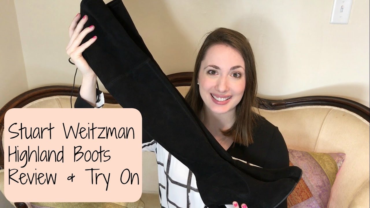 Stuart Weitzman Highland OTK Over The Knee Boots | Review | Try On | Model