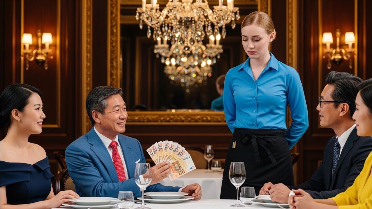 „Ich gebe dir 100.000 €, wenn du mich auf Chinesisch bedienst“ – Millionär verspottet Kellnerin… 