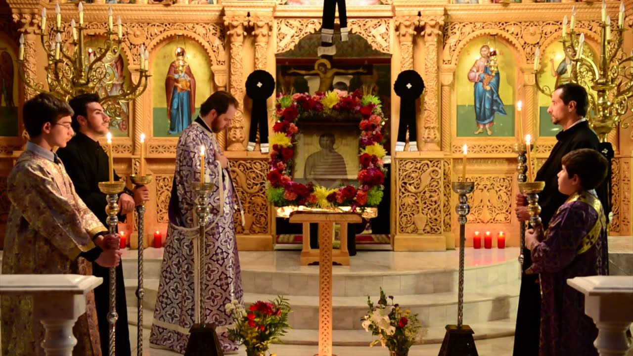 The Service of The Bridegroom, Holy Monday at Transfiguration Greek Orthodox Church, Corona, N.Y.