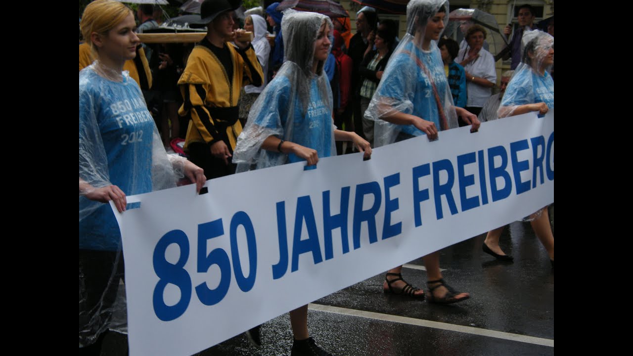 Festumzug 850 Jahre Freiberg Sachsen