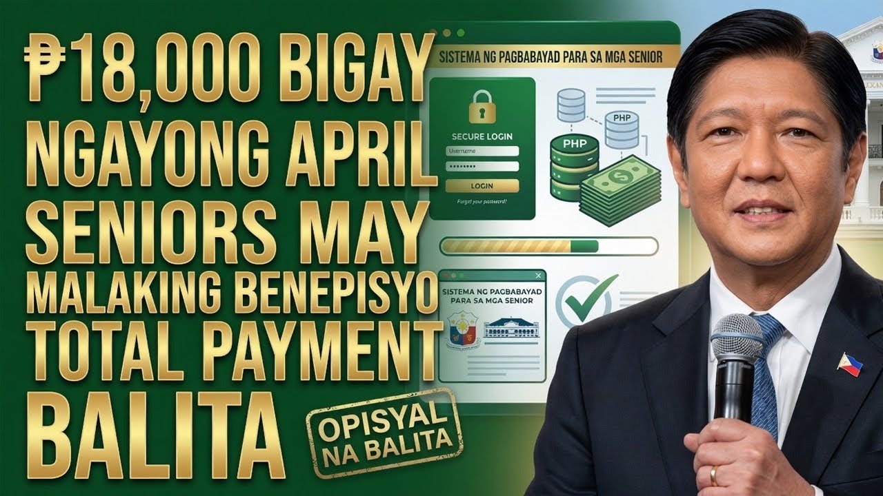 ₱18,000 para sa Seniors! APRIL 2026 BIGAY &mdash; Paano Makukuha ang Total Benefits?