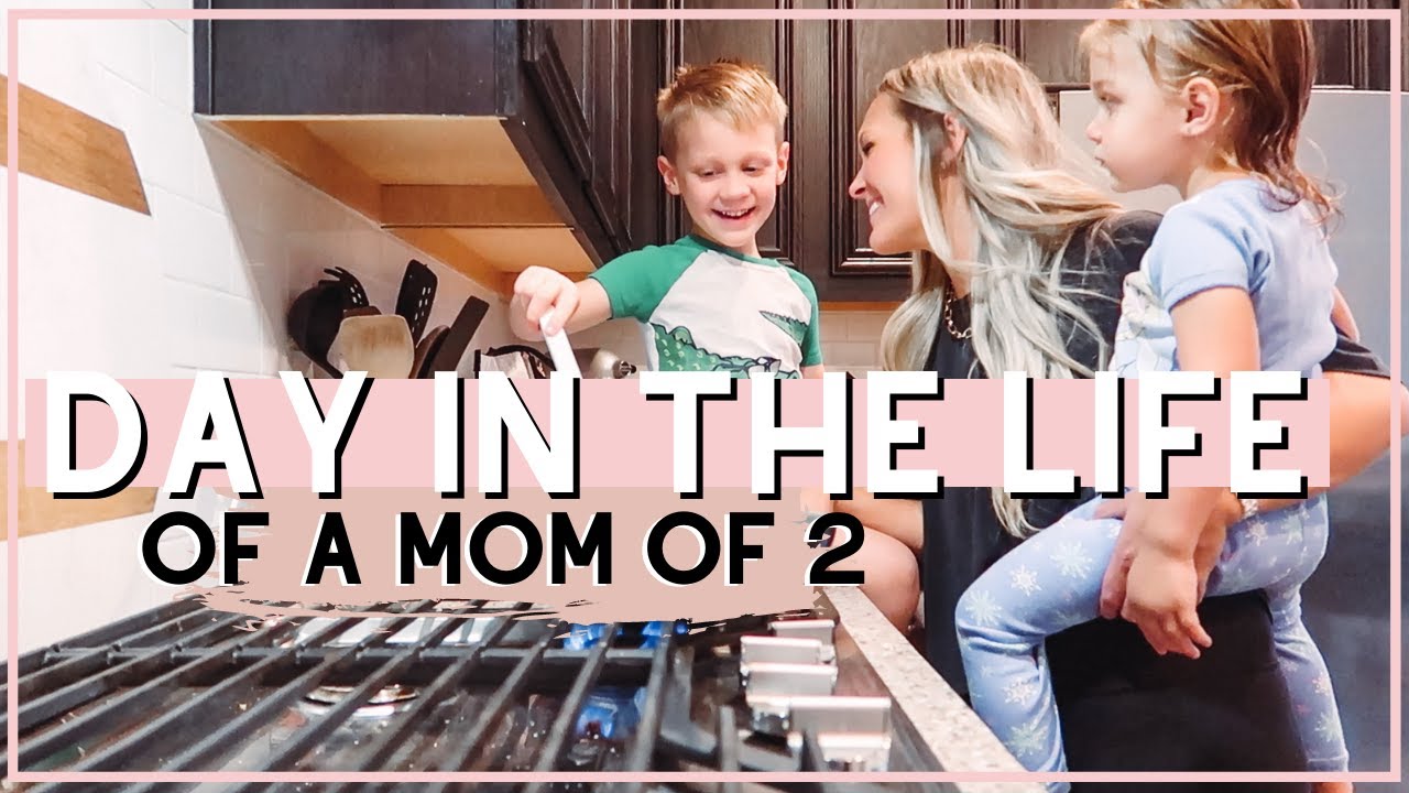 REAL DAY IN THE LIFE OF A STAY AT HOME MOM OF 2 | DITL OF A MOM OF 2 | Amanda Little