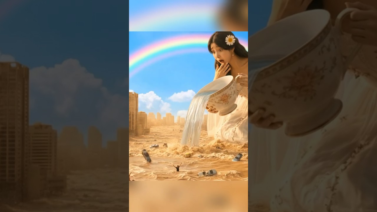 Giant Goddess solved the drought... maybe a little TOO well 🌊