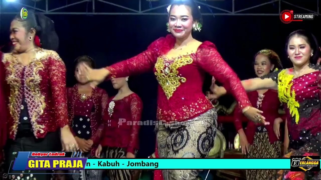 Bedayan sekarsari Ludruk GITA PRAJA Live tugu cerme Gresik