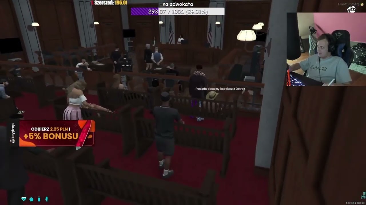 Nitro wszedł i rozwalił rozprawę XDD #77rp