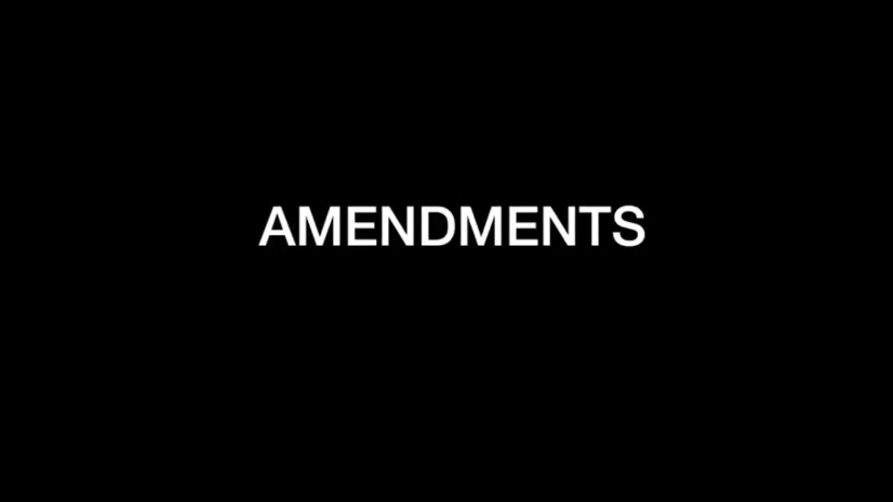 Top 10 Ammendments