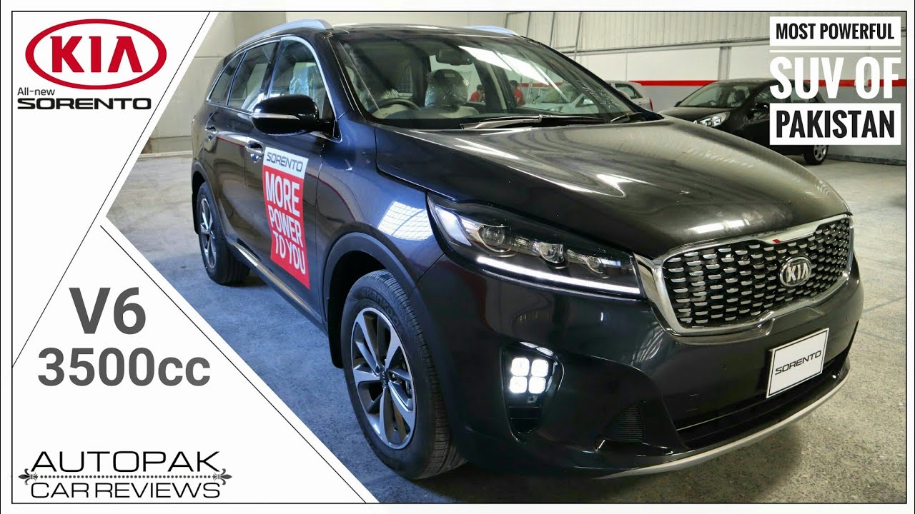 Kia Sorento 3500cc 2021. Detailed Review: Price, Specifications & Features.