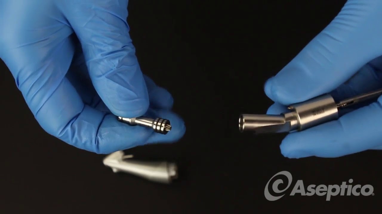 W&H 45-degree Electric High Speed Surgical Handpiece Disassembly (Aseptico AHP-79W)