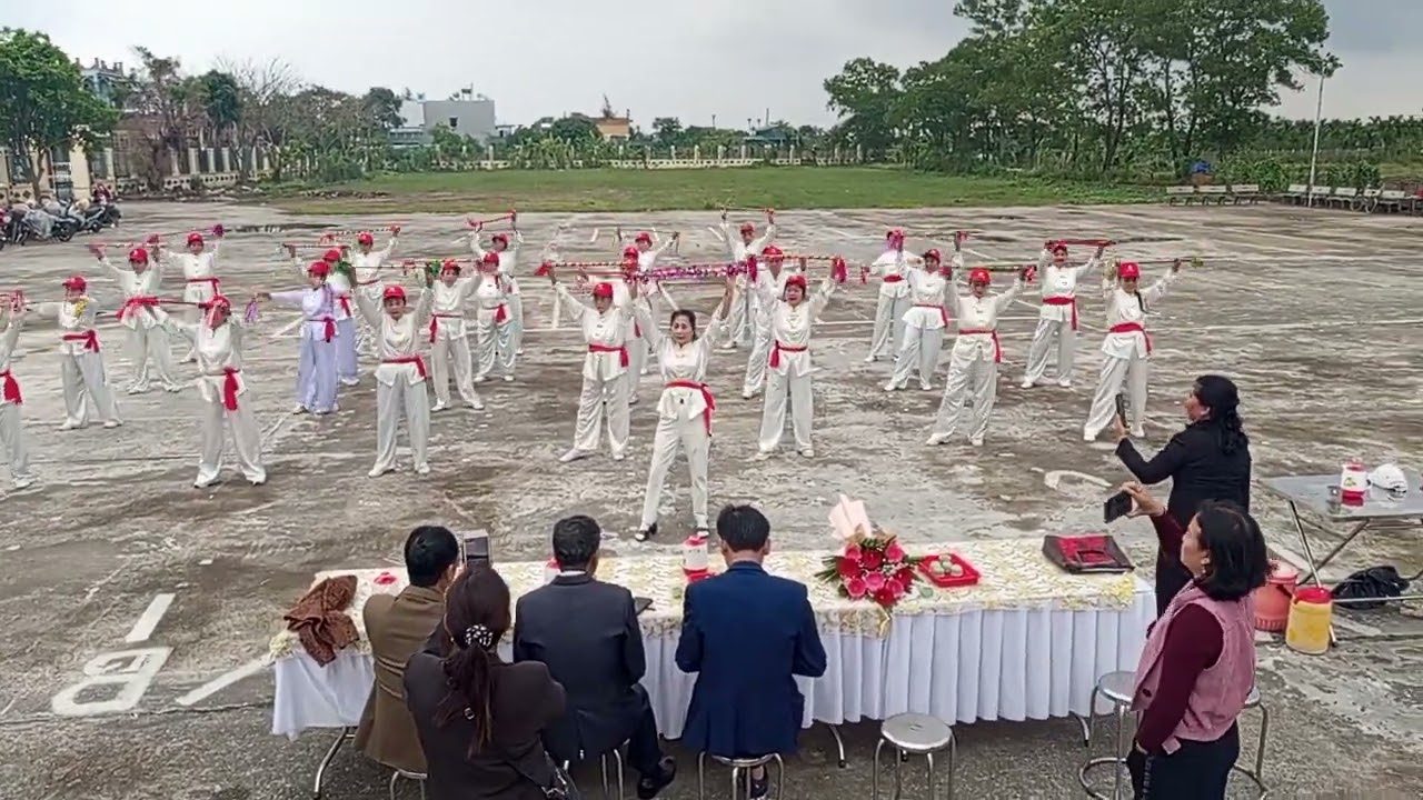 Tổng kết hội năm 2025 của CLB dưỡng sinh người cao tuổi vũ hoà xã hồng vũ