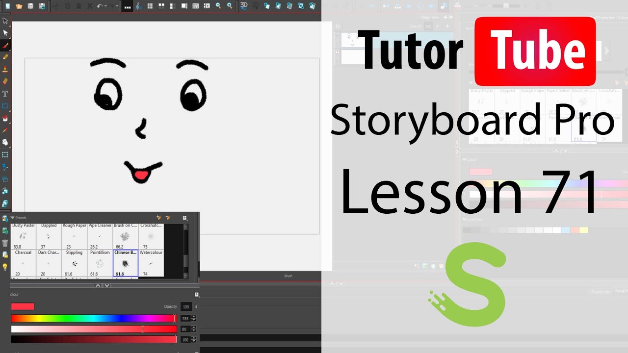 Toon Boom Storyboard Pro Tutorial - Lesson 71 - Smooth Contour
