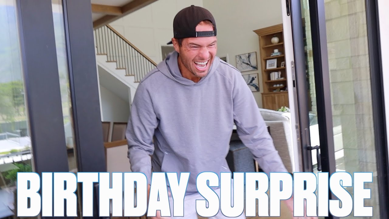 BIRTHDAY WEEKEND KICKS OFF EARLY WITH SHOCKING BIRTHDAY PRESENT SURPRISE