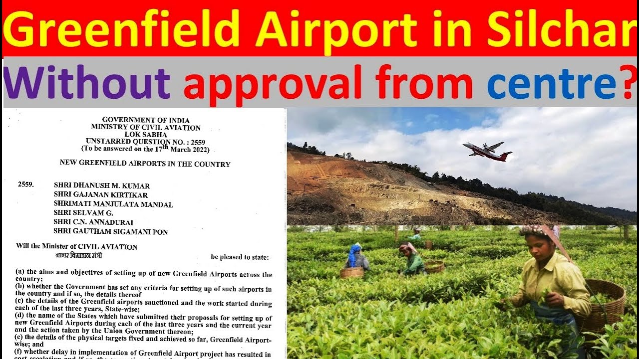 No Approval for Silchar Greenfield Airport  I DOLOO TEA ESTATE I ASSAM AIRPORT I AGITATION
