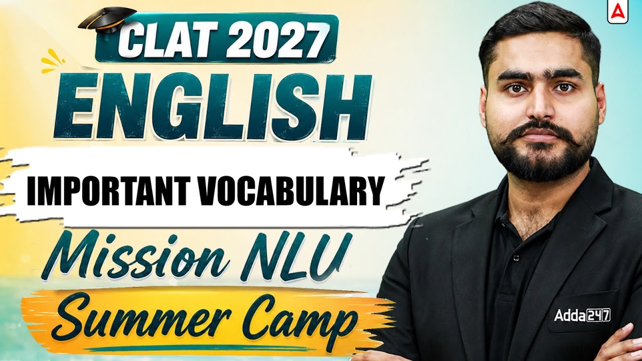 CLAT 2027 English | Important Vocabulary One Shot | Complete Clat Preparation
