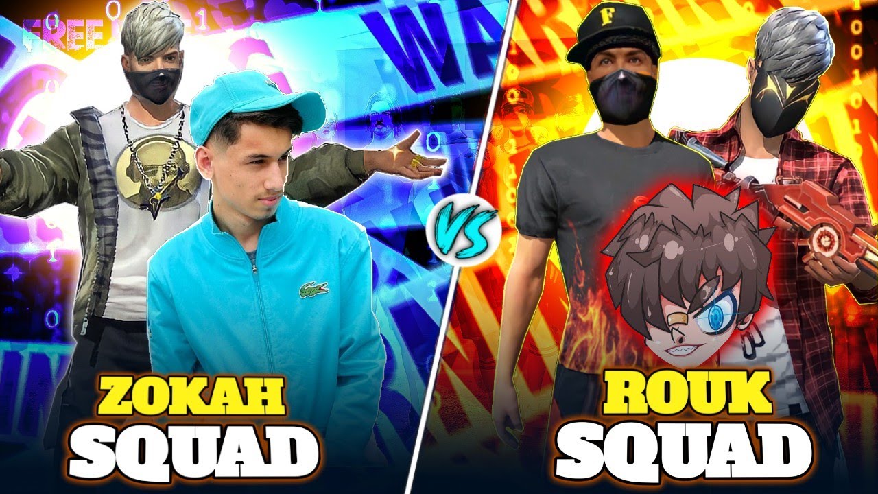 7&mdash;0 😱||ZOKAH SQUAD VS ROUK SQUAD||BRAZIL🇧🇷 VS THAILAND🇹🇭||4 V 4 FIGHT🔥||@NonstopGaming_ @ZOKAH||&bull;&bull;