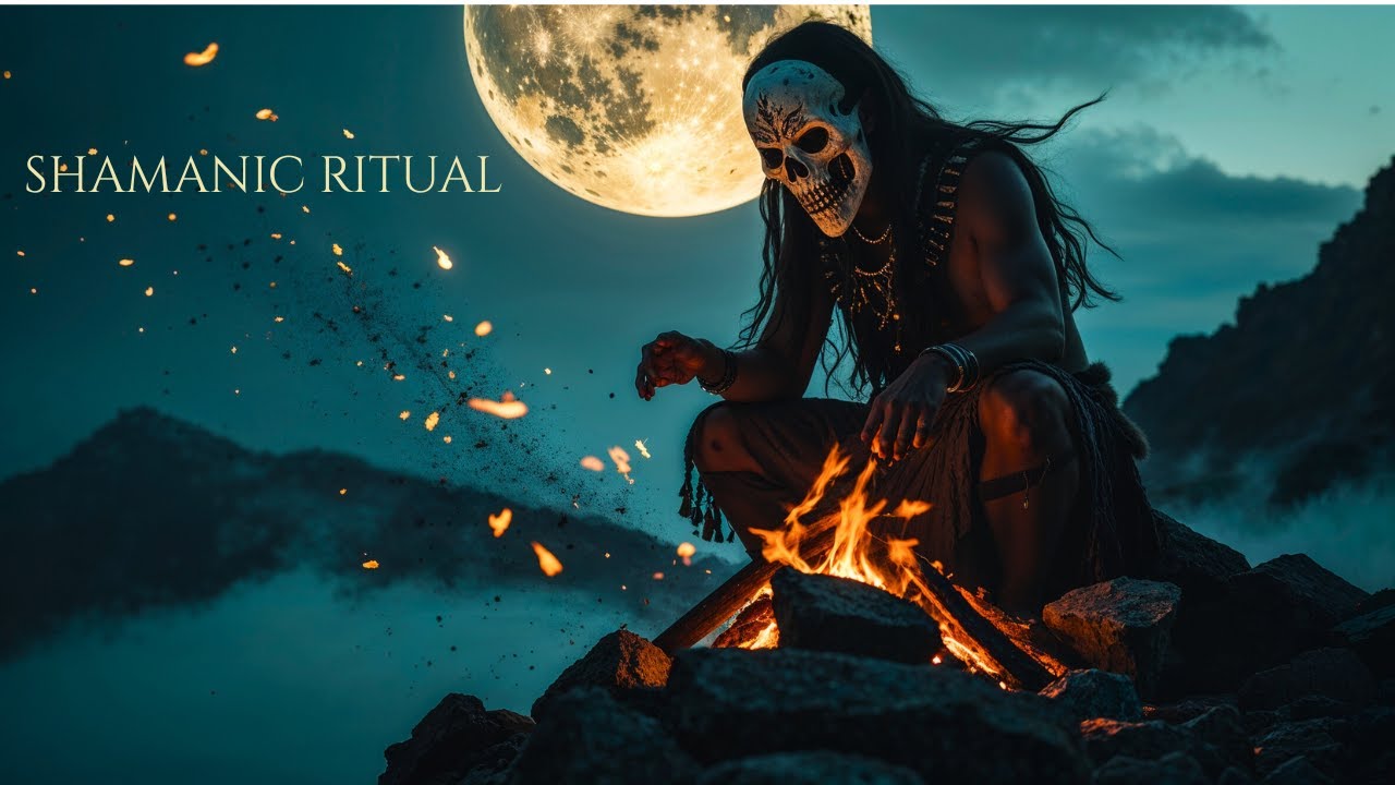 Weleshaen - SHAMANIC FIRE RITUAL | Deep Tribal Drums, Chants & Ancient Spirits (1 Hour RPG Ambience)