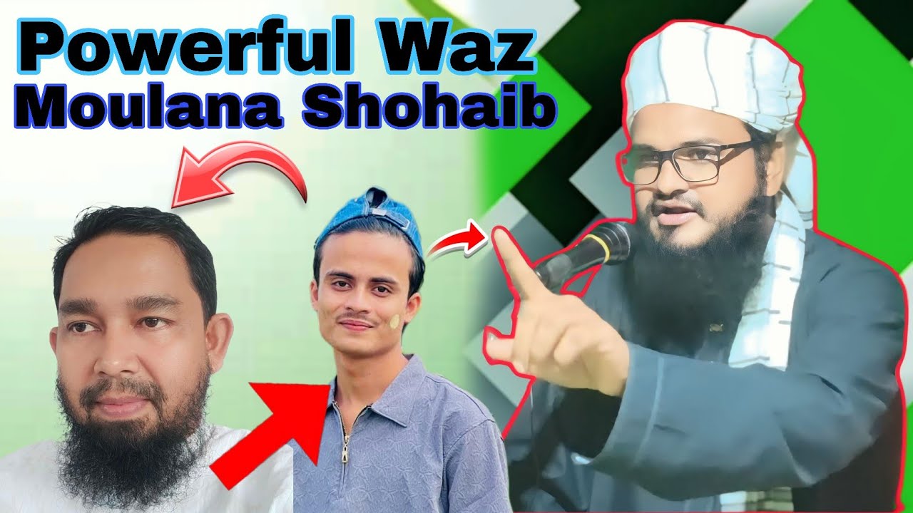 Moulana Shohaib Saheeb Powerful Waz , Social media, Ro Multi Academy, waz 