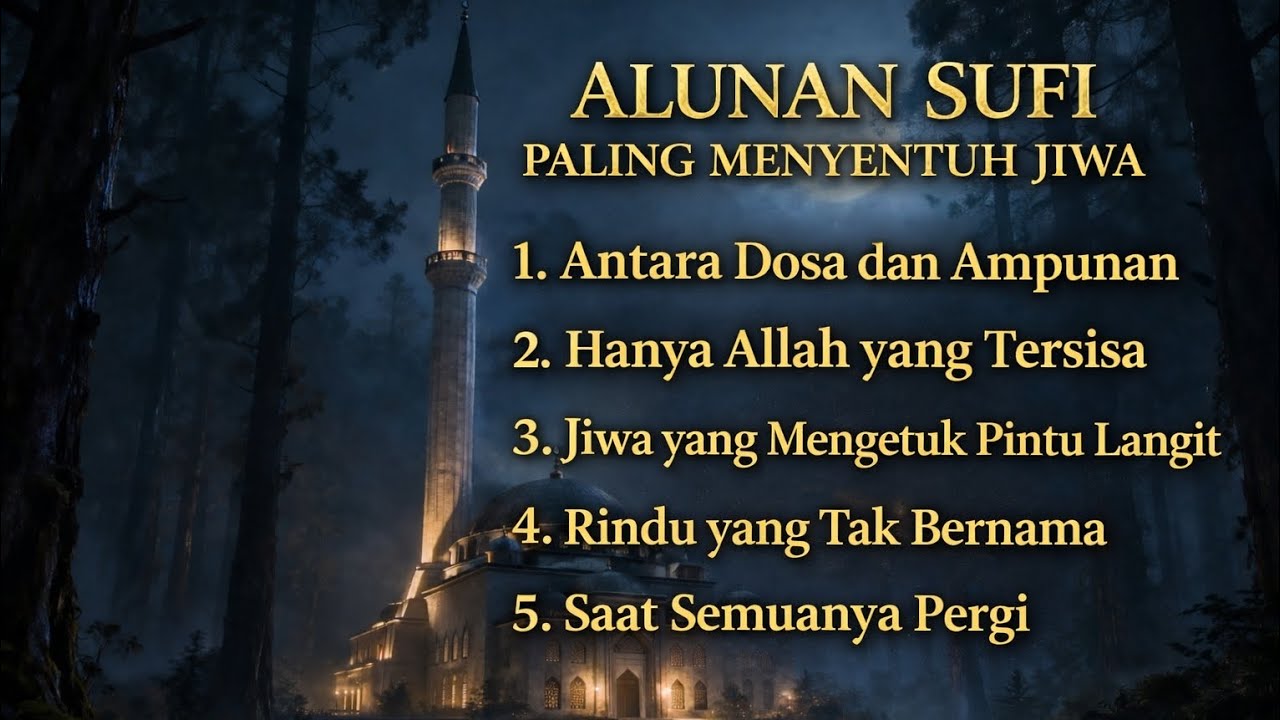 Antara dosa dan Ampunan | Alunan Sufi Paling Menyentuh Jiwa